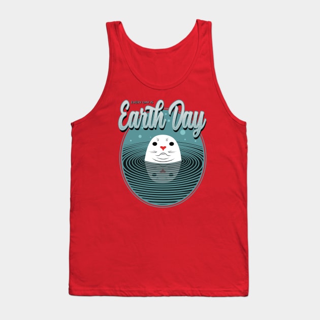 Earth Day is Every Day Tank Top by PalmGallery